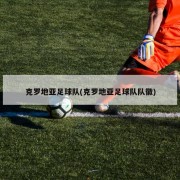 克罗地亚足球队(克罗地亚足球队队徽)