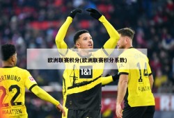 欧洲联赛积分(欧洲联赛积分系数)