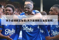 天下足球新王加冕(天下足球新王加冕视频)