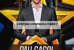 小将军约翰逊(小将军约翰逊怎么不是教练了)