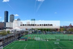 ac米兰3球员确诊(ac米兰最新伤病)