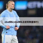 nba球队(nba球队总冠军数量排行)