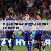 奥运会奖牌榜2021赛程(奥运会奖牌榜2021赛程结束)