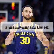 里约奥运会金牌榜(里约奥运会金牌榜中国)